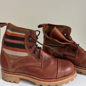 Teysha, handmade leather boots, size 36 US 5.5